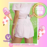 Yobaby Apparel 2023 NEW Blissful Skort - Tutu Pink
