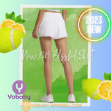 Yobaby Apparel 2023 NEW Blissful Skort - Blanc