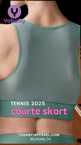 Yobaby Apparel 2025 Tennis - Courte Skort Pistachio