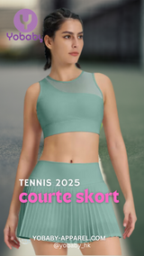 Yobaby Apparel 2025 Tennis - Courte Skort Pistachio