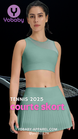 Yobaby Apparel 2025 Tennis - Courte Skort Pistachio