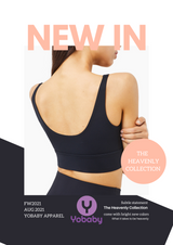 Yobaby Apparel The Heavenly Yoga High Rise set - Black