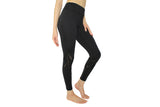 YOBABY APPAREL Double Mesh Bands Yoga Leggings (BLACK) - Yobaby Apparel
