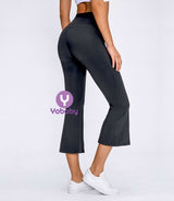YOBABY APPAREL -  Flare split dance pants NOIR