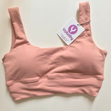 YOBABY APPAREL - THE HEAVENLY yoga crop top - BABE CORAL ( 2019 NEW) - Yobaby Apparel 