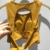 YOBABY APPAREL - Love Knot Backless Bralette ( Stock Replenishing ) - Yobaby Apparel