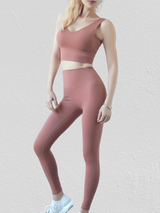 YOBABY APPAREL - Swan activewear set CINNAMON