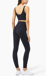 Yobaby Apparel The Heavenly Yoga High Rise set - Cool Gray