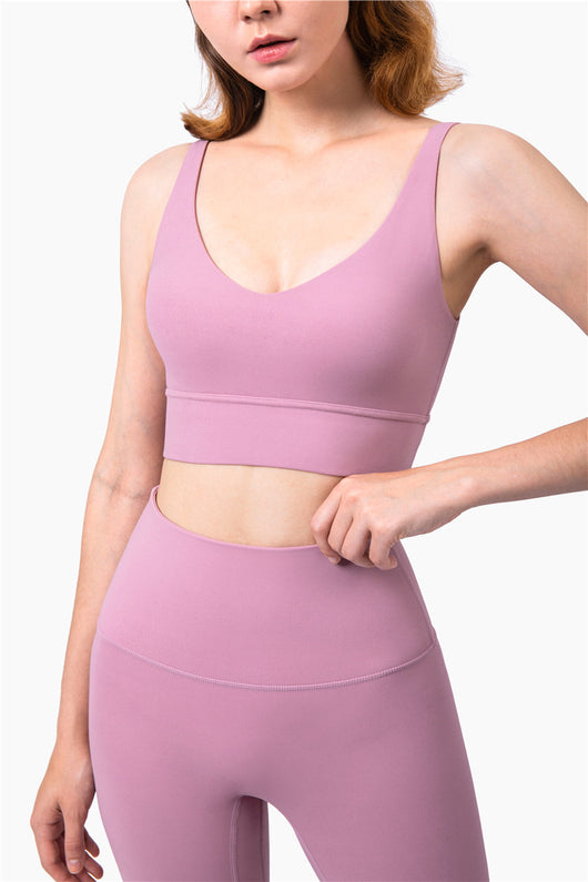 Yobaby Apparel The Heavenly Yoga High Rise set - Cotton Candy