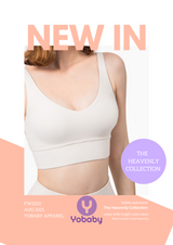 NEW 2023 Yobaby Apparel The Heavenly Yoga High Rise set - White Lotus