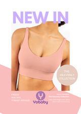 Yobaby Apparel The Heavenly Yoga High Rise set - Peachy Pink