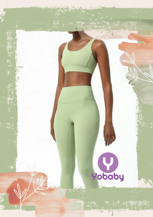 YOBABY APPAREL - Sage High Rise Set