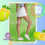 Yobaby Apparel 2023 NEW Blissful Skort - Blanc