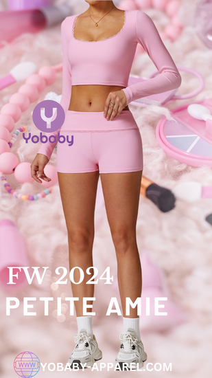 Yobaby Apparel FW 2024 Petite Amie - Babe Pink long sleeves set