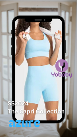 Yobaby Apparel SS2024 The Capri Collection - Azure