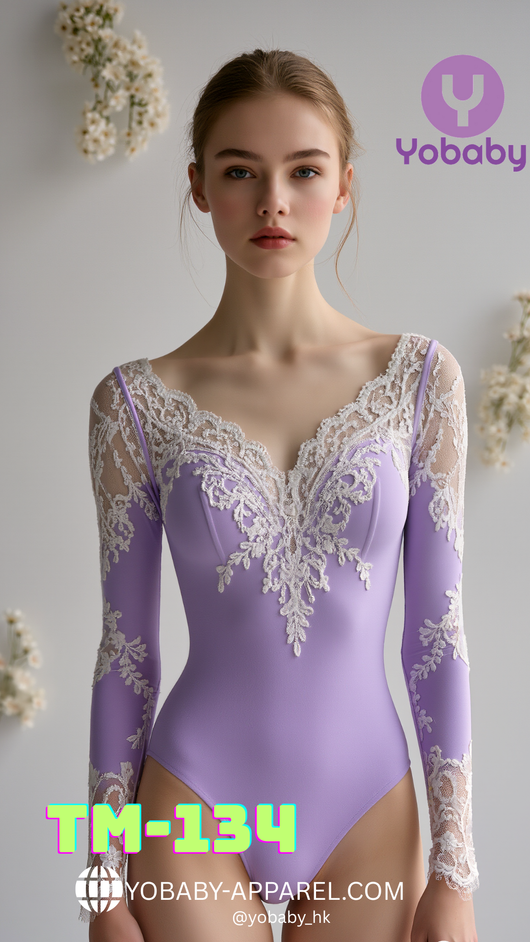 Pre-order Adult ballet leotard lilac- TM-134