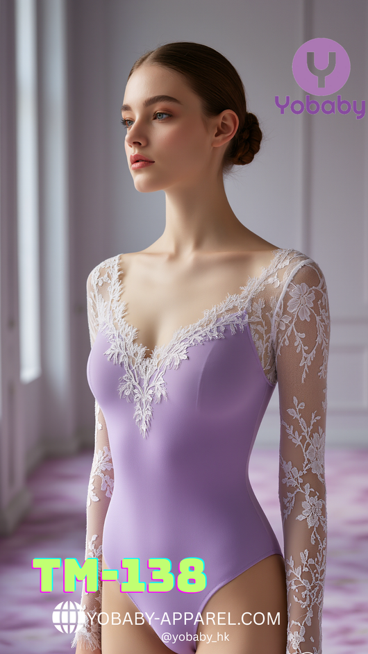 Pre-order Adult ballet leotard lilac- TM-138