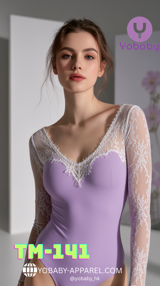 Pre-order Adult ballet leotard lilac- TM-141