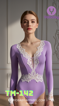 Pre-order Adult ballet leotard lilac- TM-142