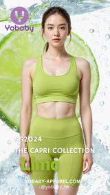Yobaby Apparel SS2024 The Capri Collection - Lime