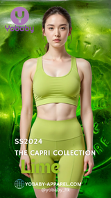 Yobaby Apparel SS2024 The Capri Collection - Lime