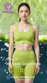 Yobaby Apparel SS2024 The Capri Collection - Lime