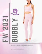 YOBABY APPAREL - Bubbly Dream High Rise Set Ballerina Pink NEW