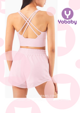YOBABY APPAREL - High Performance workout set - Ballerina Pink