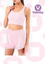 YOBABY APPAREL - High Performance workout set - Ballerina Pink