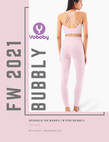 YOBABY APPAREL - High Performance workout set - Ballet Pink (3 pcs )