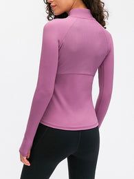 YOBABY APPAREL - Slim fit Zip-up Jacket (Lilac)