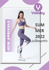 Yobaby Apparel Tech-sculpted Performance Sports set - Grey Purple