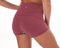 YOBABY APPAREL - BLUSH SUPER HIGH WAISTED SHORTS (SOLD OUT) - Yobaby Apparel 